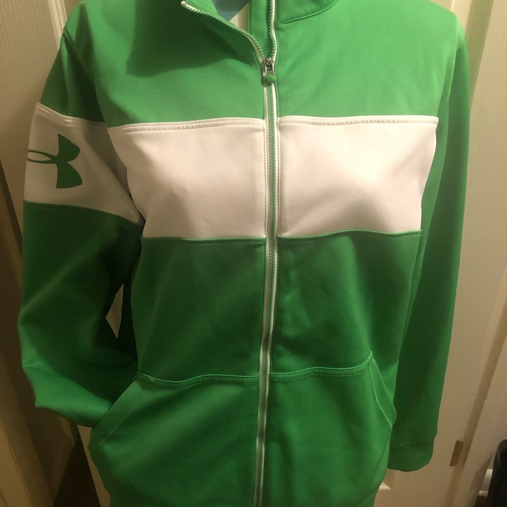 Under Armour Ladies Zip Jacket -Irish☘️